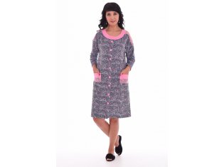 Халат женский 3-139б Кружево от компании Новое Кимоно, г. Иваново