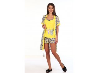 Комплект женский 3-141а (лимон) от компании Новое Кимоно, г. Иваново
