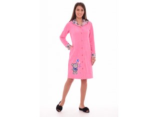 Халат женский 3-164д (розовый) Мишка от компании Новое Кимоно, г. Иваново