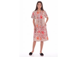 Халат женский 3-174 (оранж) от компании Новое Кимоно, г. Иваново