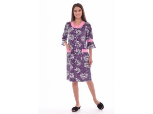 Халат женский 3-175 (сирень) от компании Новое Кимоно, г. Иваново