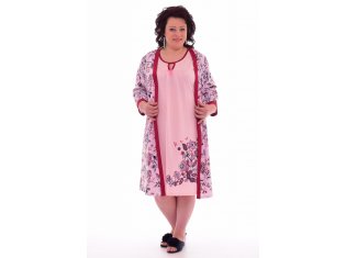 Комплект женский 3-184б (розовый) от компании Новое Кимоно, г. Иваново