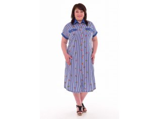 Халат женский 3-205а (подсолнухи) от компании Новое Кимоно, г. Иваново