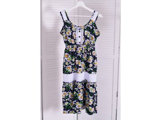 Сарафан женский 4-05б (зеленая ромашка) от компании Новое Кимоно, г. Иваново