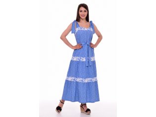 Сарафан женский 4-086б (голубой) от компании Новое Кимоно, г. Иваново