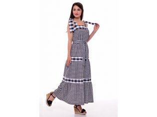 Сарафан женский 4-086ж (мелкая клетка) от компании Новое Кимоно, г. Иваново