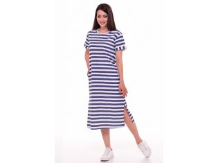 Платье женское 4-087 (джинс) от компании Новое Кимоно, г. Иваново