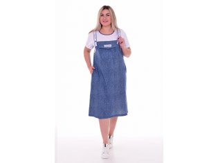 Платье женское 4-091 (темно-синий) от компании Новое Кимоно, г. Иваново