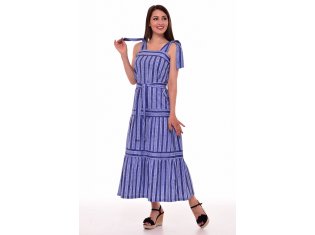 Сарафан женский 4-092а (голубой) от компании Новое Кимоно, г. Иваново