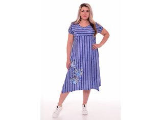 Платье женское 4-095а (крупная полоска) от компании Новое Кимоно, г. Иваново