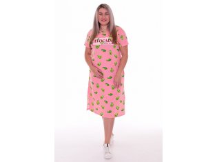 Платье женское 4-100б (коралл), Авокадо от компании Новое Кимоно, г. Иваново