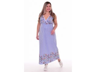 Сарафан женский 4-102 (голубой) от компании Новое Кимоно, г. Иваново