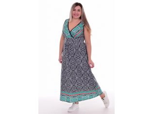 Сарафан женский 4-102б (изумруд) от компании Новое Кимоно, г. Иваново
