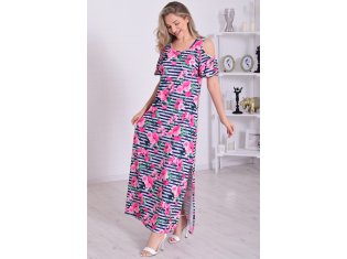 Платье женское 4-114а (розовый) от компании Новое Кимоно, г. Иваново