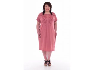 Платье женское 4-67 (сухая роза) от компании Новое Кимоно, г. Иваново