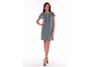 Платье женское 4-67г (полынь) от компании Новое Кимоно, г. Иваново