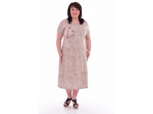 Платье женское 4-69а (карамель) от компании Новое Кимоно, г. Иваново