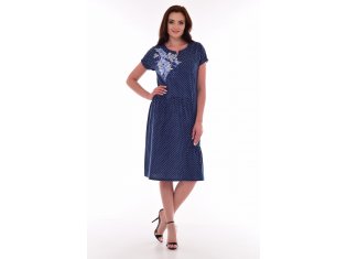 Платье женское 4-69г (темно-синий) от компании Новое Кимоно, г. Иваново