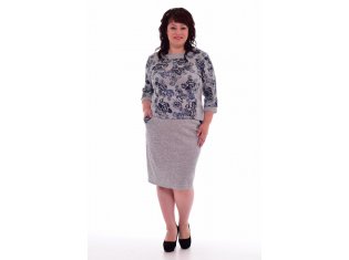 *Костюм женский Ф-5-03в от компании Фореска 37, г. Иваново