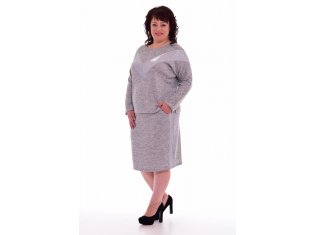 *Костюм женский Ф-5-04а (серый) от компании Фореска 37, г. Иваново