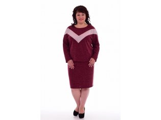 *Костюм женский Ф-5-04б (бордо) от компании Фореска 37, г. Иваново