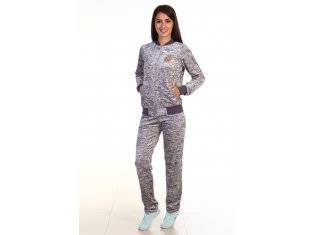 Костюм женский 5-140в (серый,берёзка) от компании Новое Кимоно, г. Иваново