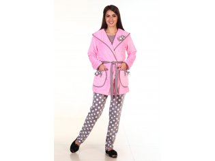 Костюм женский 5-148б (розовый) от компании Новое Кимоно, г. Иваново