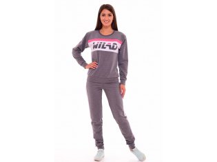 Костюм женский 5-186в (тёмно-серый) от компании Новое Кимоно, г. Иваново