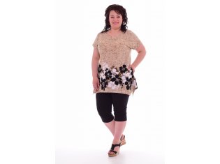 Костюм женский 5-214б (песочный) от компании Новое Кимоно, г. Иваново