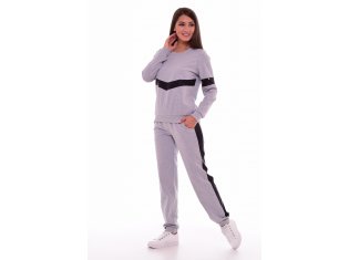 Костюм женский 5-239 (серый-меланж) от компании Новое Кимоно, г. Иваново