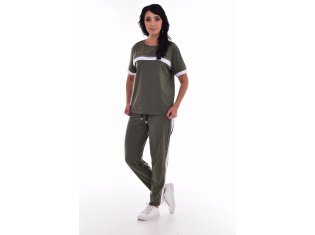 Костюм женский 5-268а (хаки) от компании Новое Кимоно, г. Иваново