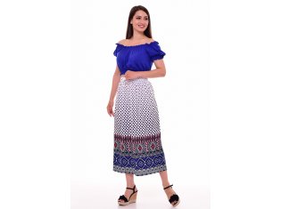 Костюм женский 5-293а (васильковый) от компании Новое Кимоно, г. Иваново