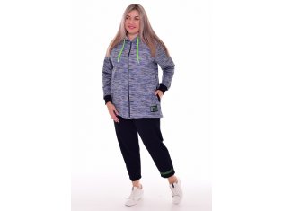 Костюм женский 5-294а (серый) от компании Новое Кимоно, г. Иваново