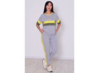 Костюм женский 5-296а (серый) от компании Новое Кимоно, г. Иваново