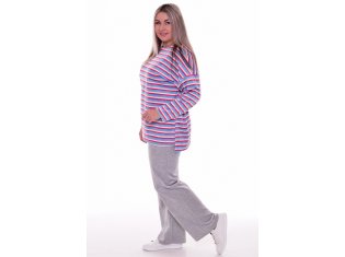 Костюм женский 5-299а (серый меланж) от компании Новое Кимоно, г. Иваново