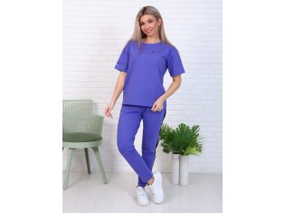 Костюм женский 5-316б (васильковый) от компании Новое Кимоно, г. Иваново
