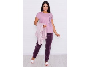 Костюм женский 5-322в (ежевичный мусс) от компании Новое Кимоно, г. Иваново