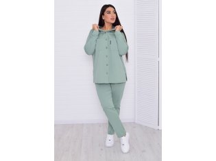 Костюм женский 5-324 (оливковый) от компании Новое Кимоно, г. Иваново