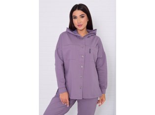 Костюм женский 5-324а (кофейно-серый) от компании Новое Кимоно, г. Иваново