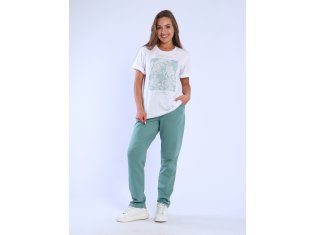 Костюм женский 5-333б (оливковый) от компании Новое Кимоно, г. Иваново