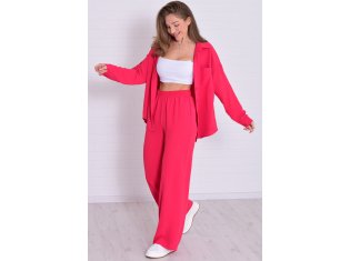 Костюм женский 5-352е (алый) от компании Новое Кимоно, г. Иваново