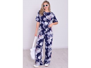 Костюм женский 5-353 (синий) от компании Новое Кимоно, г. Иваново
