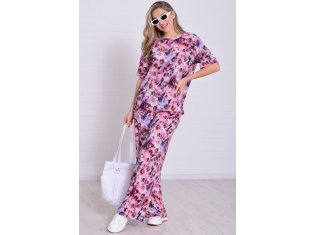 Костюм женский 5-353а (розовый) от компании Новое Кимоно, г. Иваново