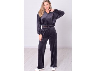 Костюм женский 5-355 (графит) от компании Новое Кимоно, г. Иваново