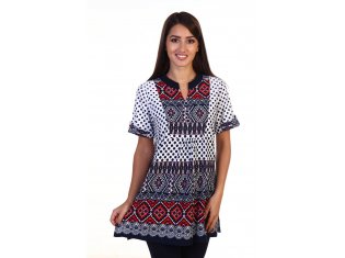 Туника женская 6-100в (малина) от компании Новое Кимоно, г. Иваново