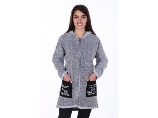 Кардиган женский 6-104 (серый) от компании Новое Кимоно, г. Иваново