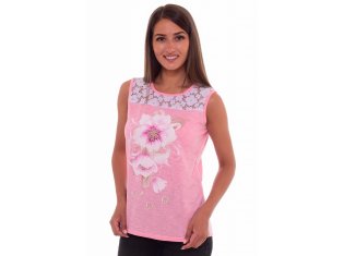 Футболка женская 6-114л (розовый 3) от компании Новое Кимоно, г. Иваново