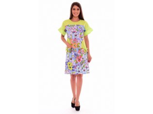 Туника женская 6-117 (салатовый) от компании Новое Кимоно, г. Иваново