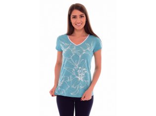 Блуза женская 6-120г (ментол) от компании Новое Кимоно, г. Иваново