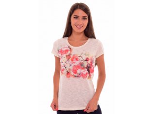 Блуза женская 6-123б (молоко) от компании Новое Кимоно, г. Иваново